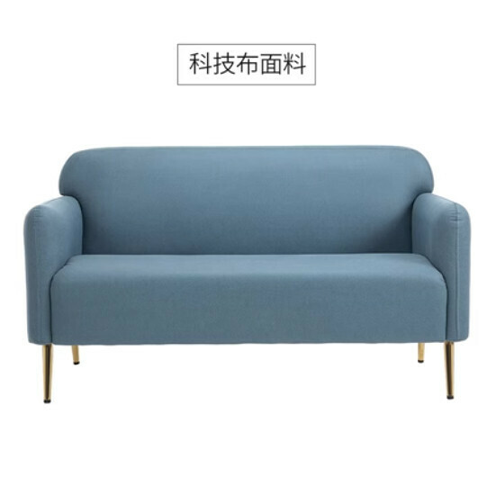 New fabric sofa [blue technical cloth] (double place 120CM)