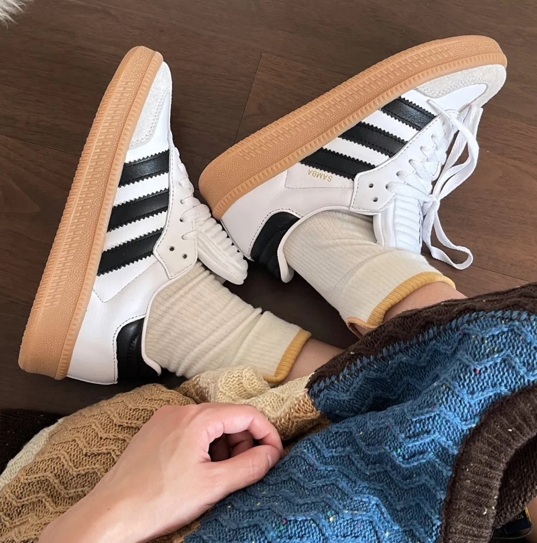 ADIDAS SAMBA XLG 白色 焦糖底 德訓鞋 復古 厚底 增高 男女鞋 IE1377 / 調貨