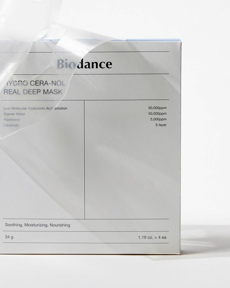 Hydro Cera-nol Real Deep Mask 4EA【parallel import】8809937360612BEST BEFORE 20 September 2026.