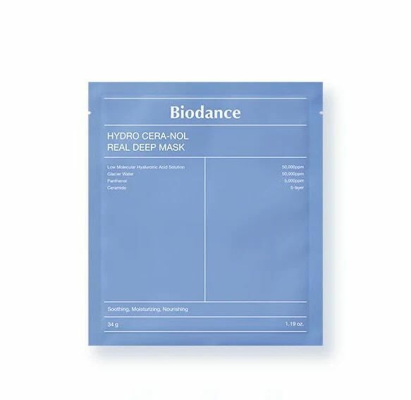 Hydro Cera-nol Real Deep Mask 4EA【parallel import】8809937360612BEST BEFORE 20 September 2026.