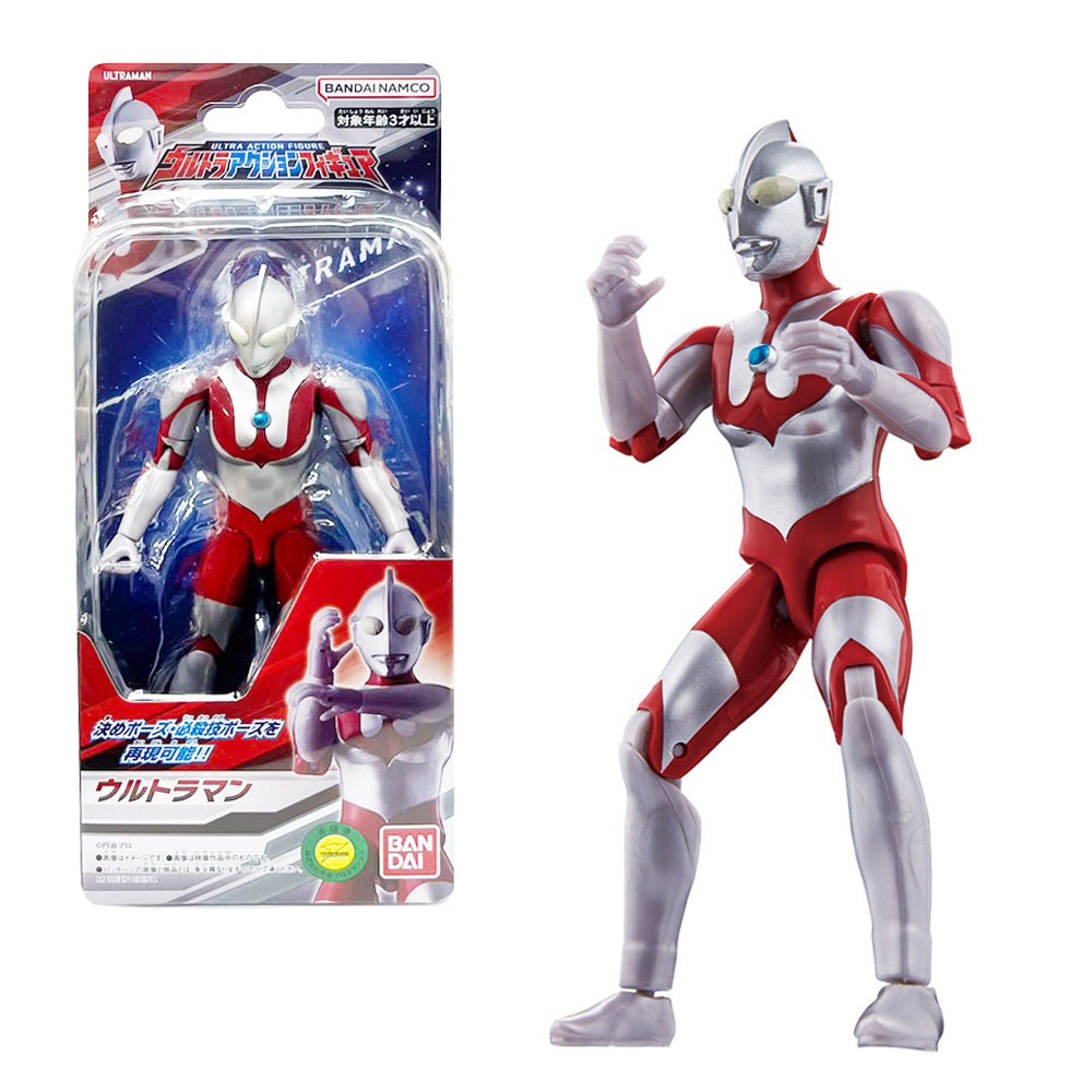 《 BANDAI 萬代 》 超人力霸王可動公仔 初代超人力霸王 BT87293