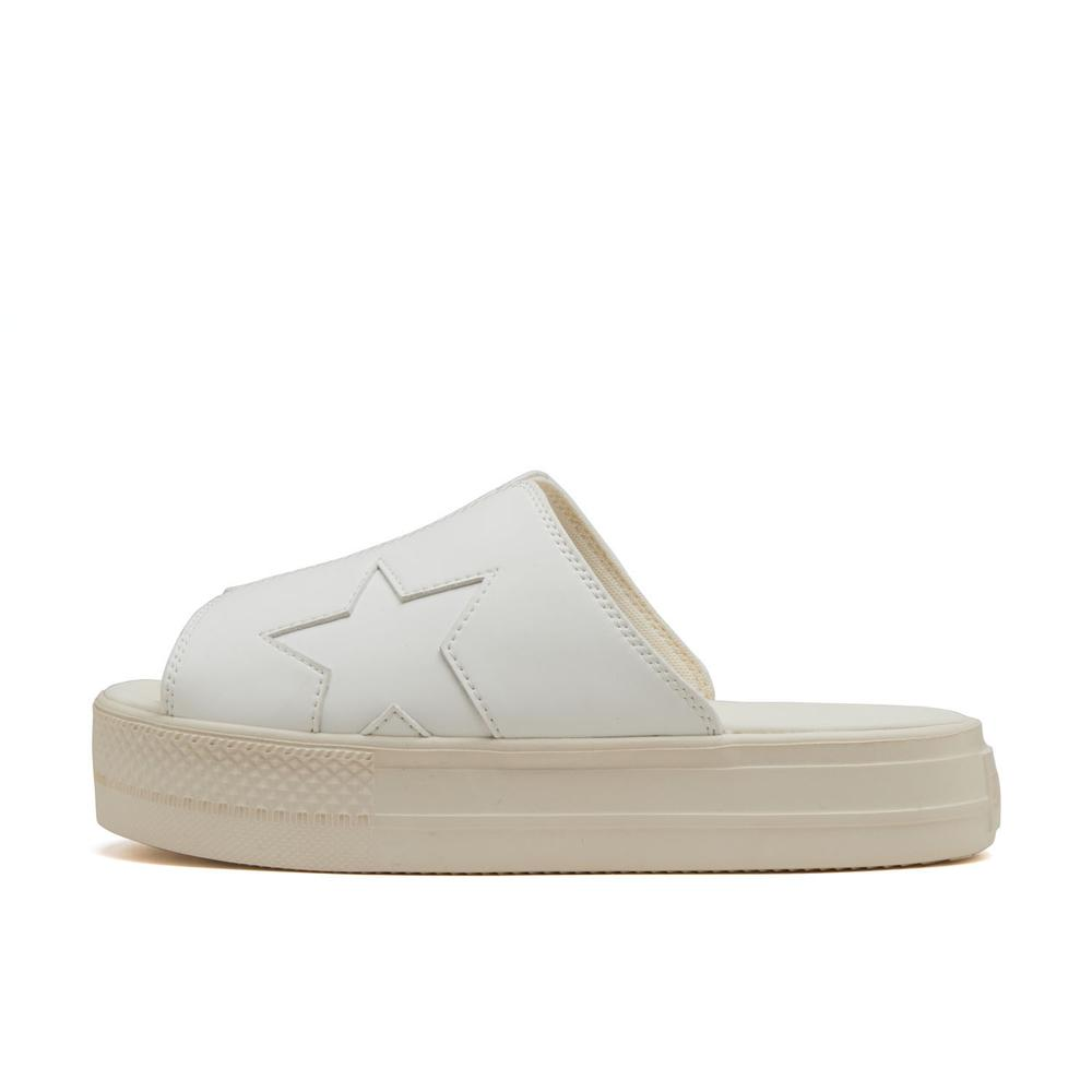 Converse All Star Light PLTS Sandal SL 日本限定 白色 星星 增高 厚底 拖鞋 31311610