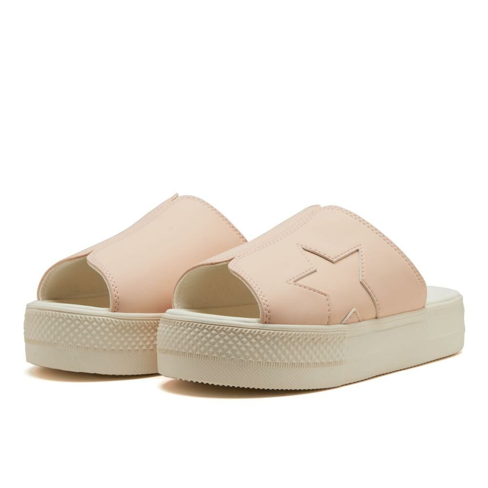 Converse All Star Light PLTS Sandal SL 日本限定 珊瑚粉 星星 增高 厚底 拖鞋 31311613