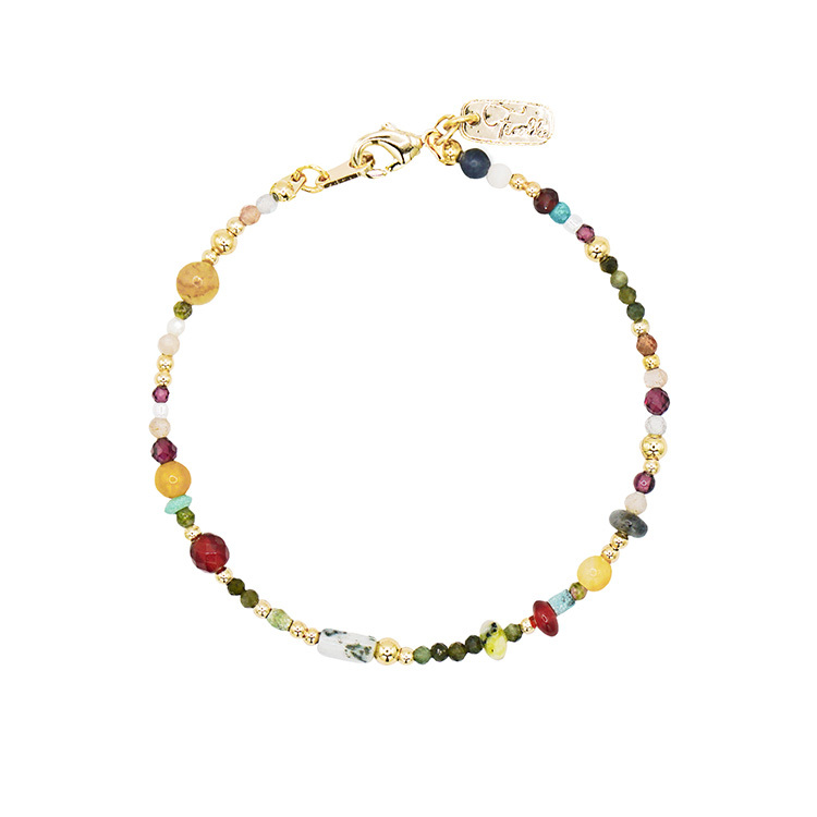 《台南意象》水仙宮市場 • 老城生活 – 多寶石 – 手鍊