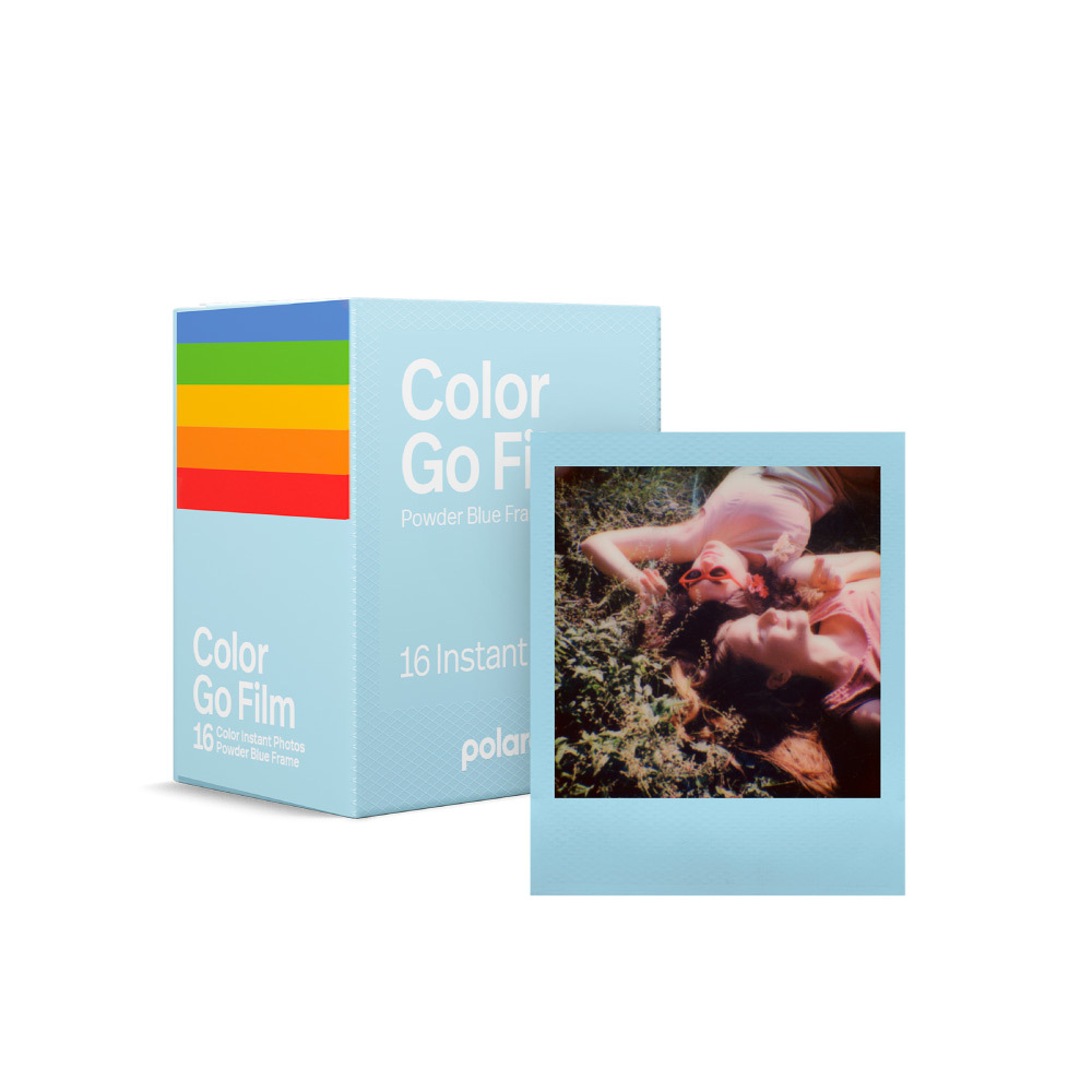 寶麗來 Polaroid Go 彩色粉藍框 拍立得底片 相紙 GO/GO G2 專用 荷蘭製造