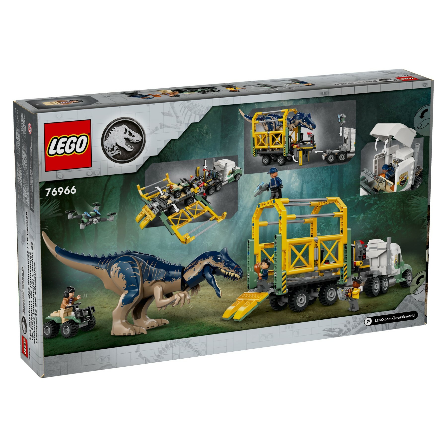 76966 - Dinosaur Missions: Allosaurus Transport Truck