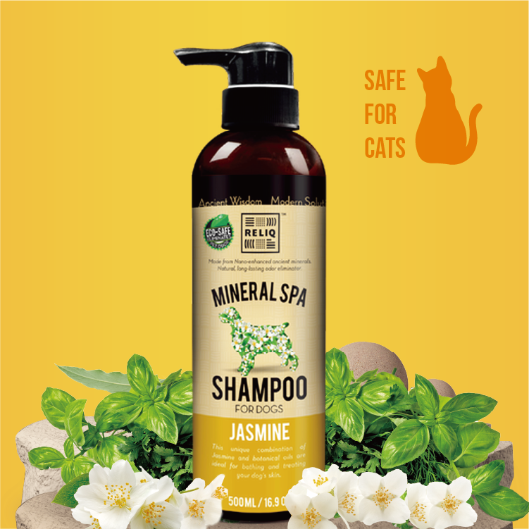 Reliq⎜火山礦物泥+茉莉精華"納米"洗毛精 500ml(REL-0370)