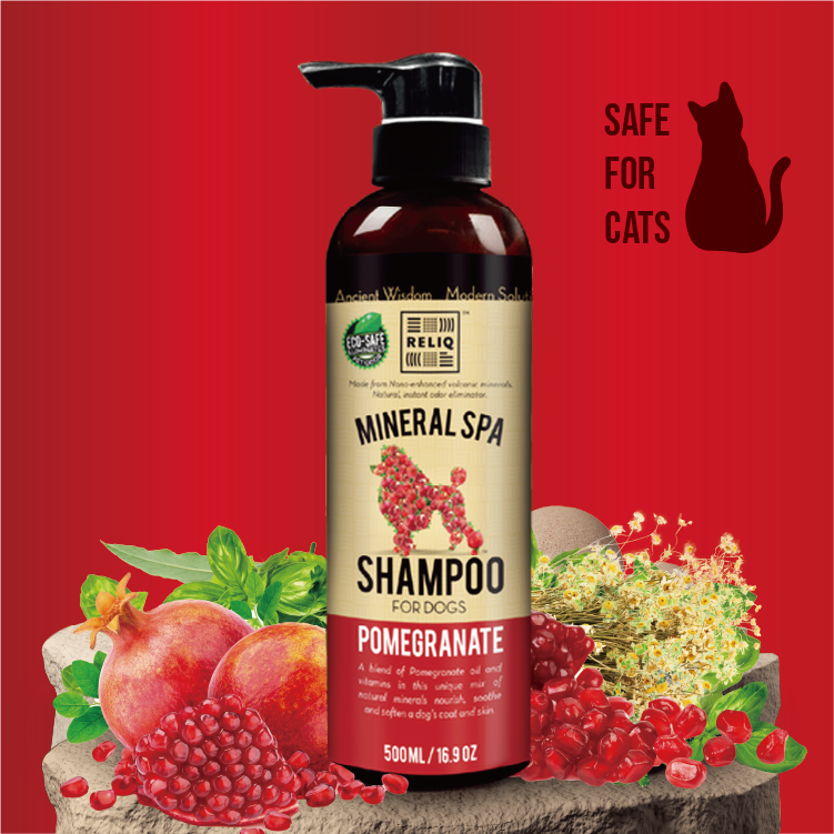 Reliq⎜火山礦物泥+石榴精華"納米"洗毛精 500ml(REL-0417)