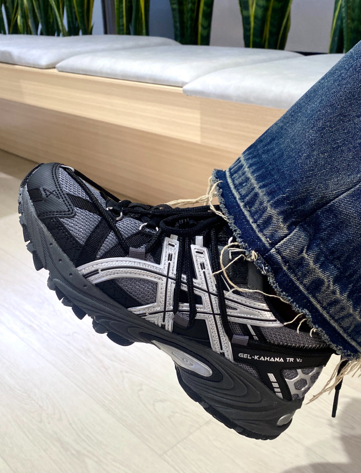 ASICS Gel-Kahana TR V2 黑銀色 Y2K 銀色 復古 登山鞋 1203A557-020/預購