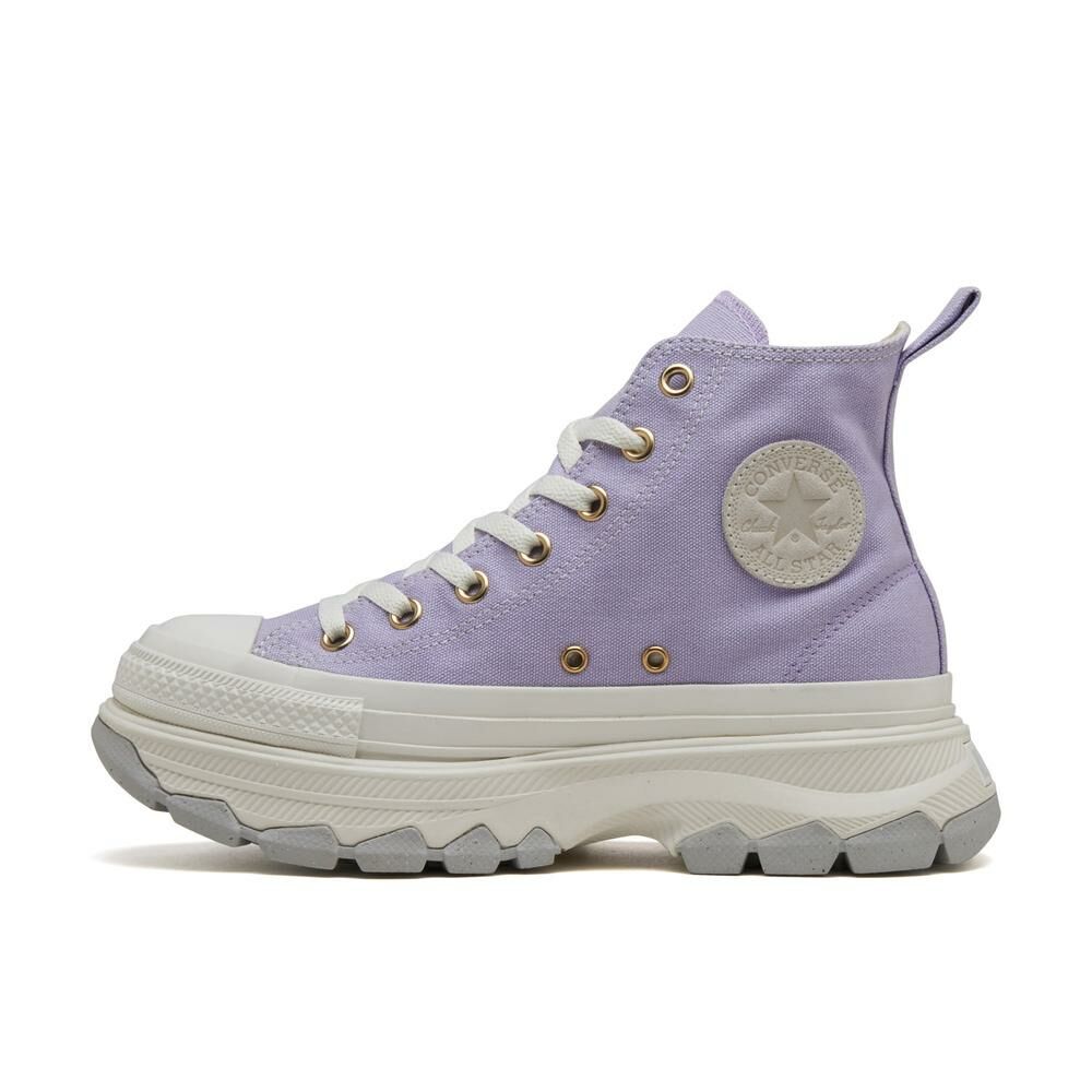 Converse All Star Trekwave NC HI 日本限定 薰衣草紫 厚底 高筒 帆布鞋 31311930