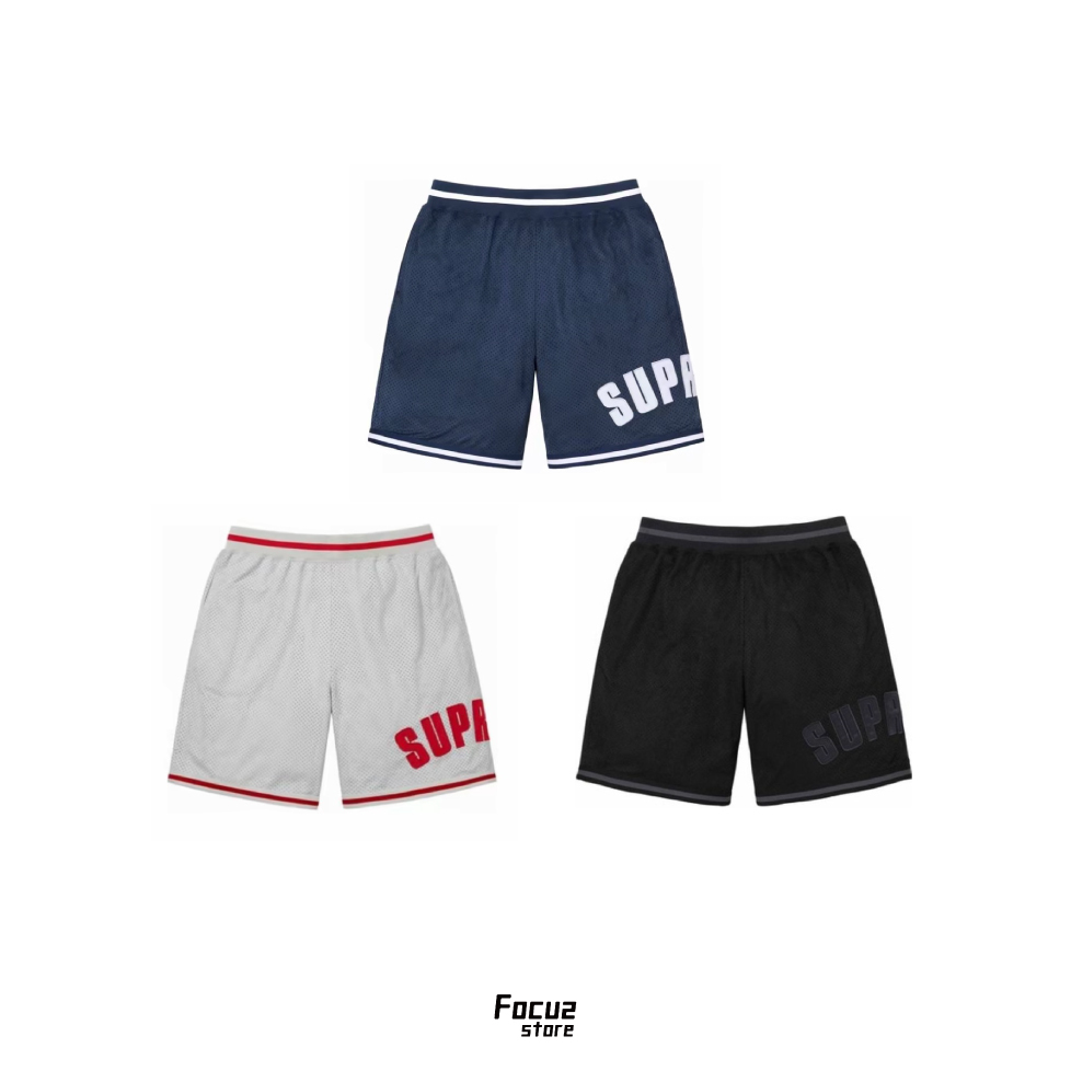【Focus Store】預購 Supreme SS24 Week13 Ultrasuede Mesh Shorts 運動短褲 三色
