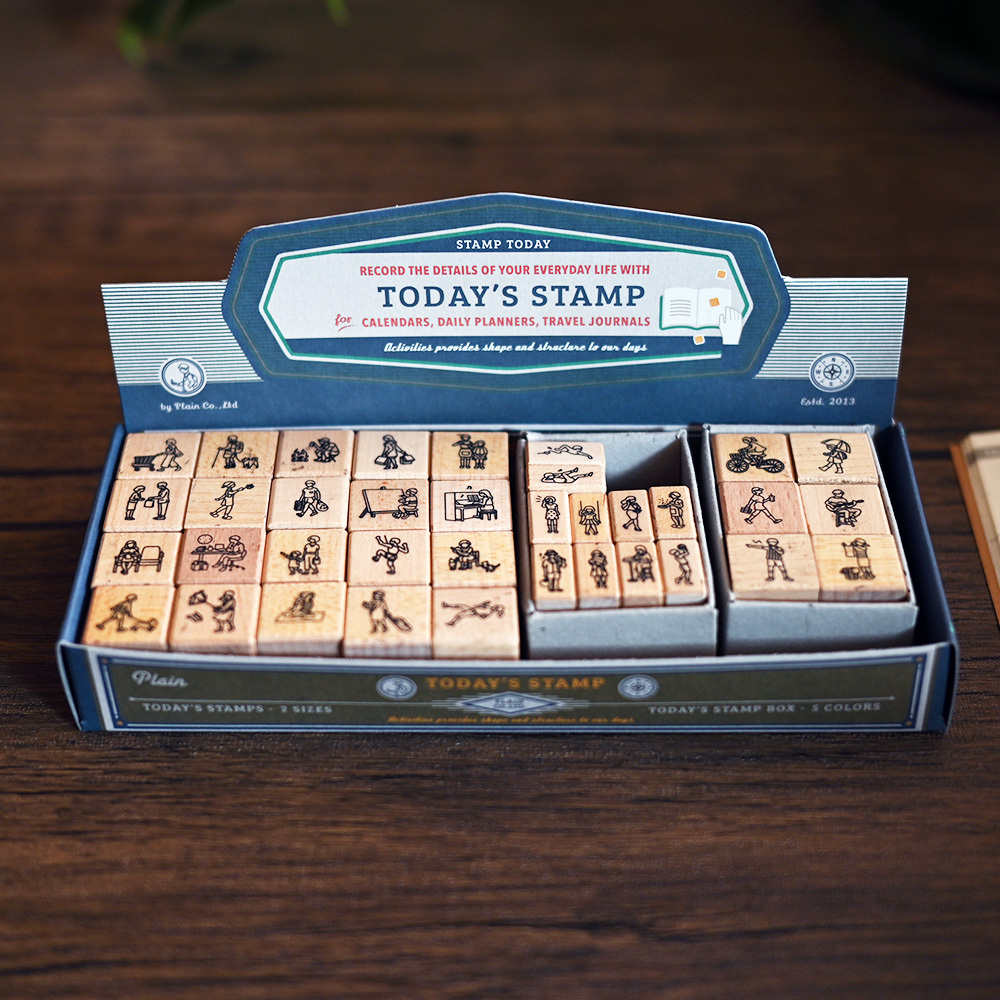 本日印章桌上陳列盒