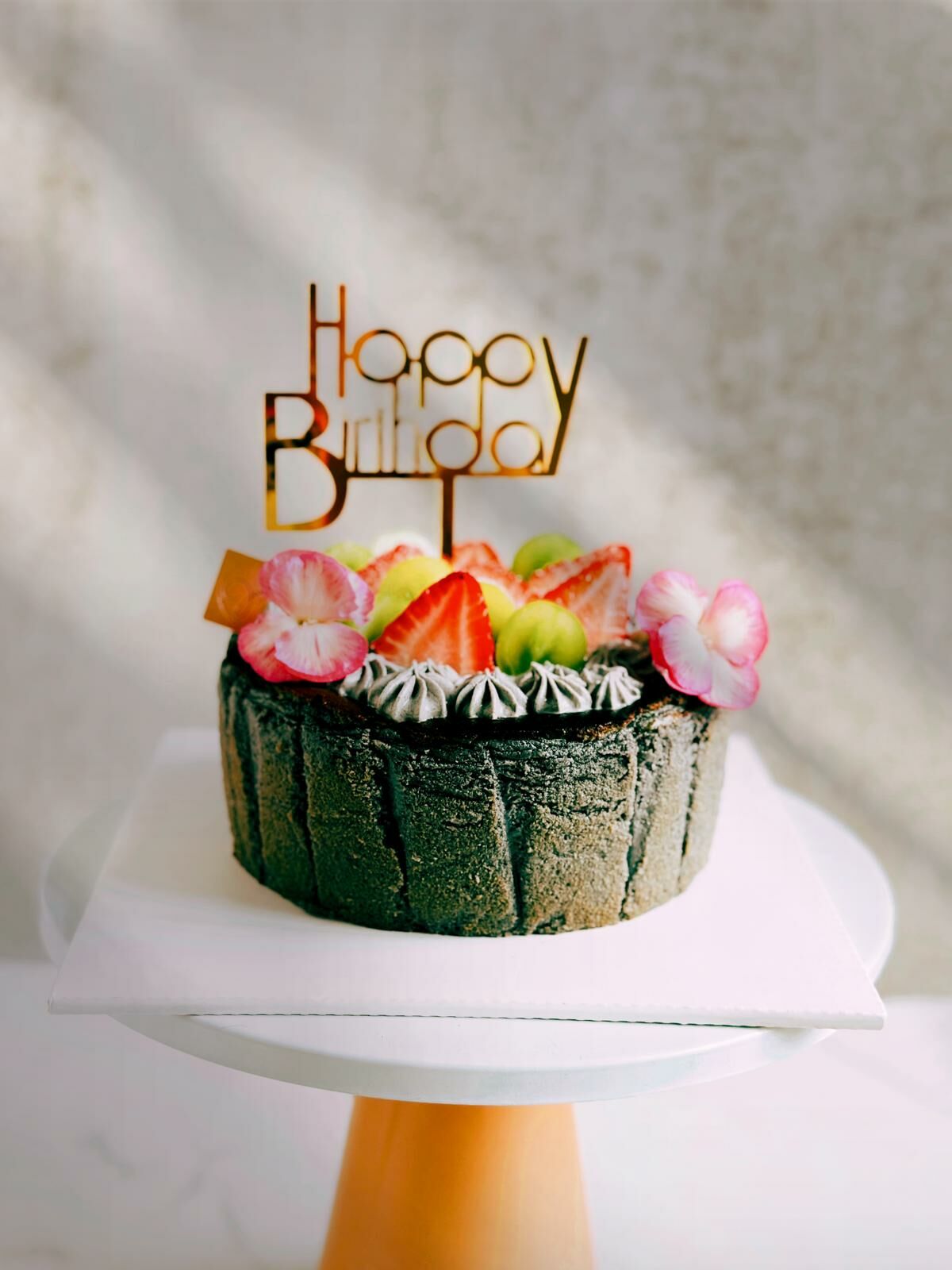 日本名店配方- 黑芝麻巴斯克芝士蛋糕