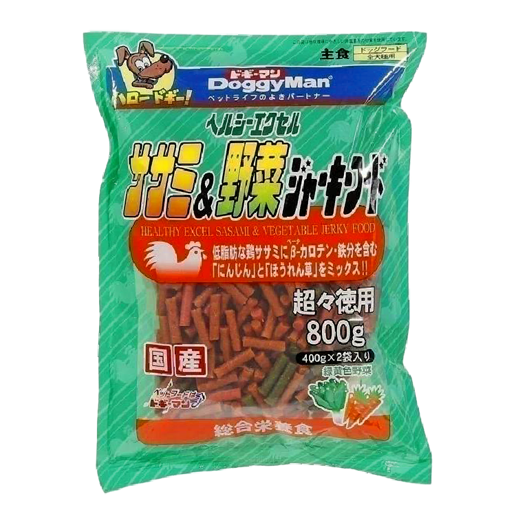 Doggyman 低脂雞肉 & 21種野菜 健康小食 800g (DYM-0806)