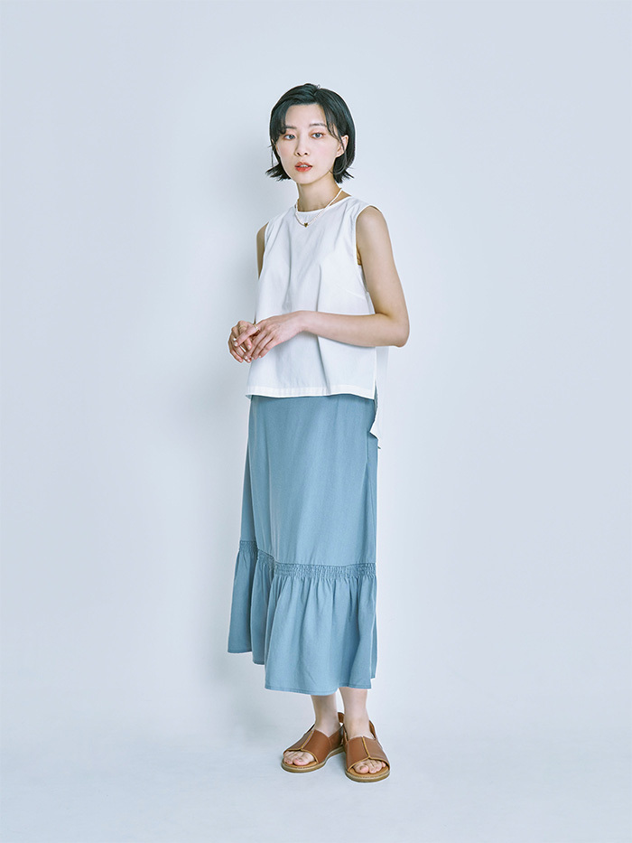 草藥圖鑑夏花裙-忍冬