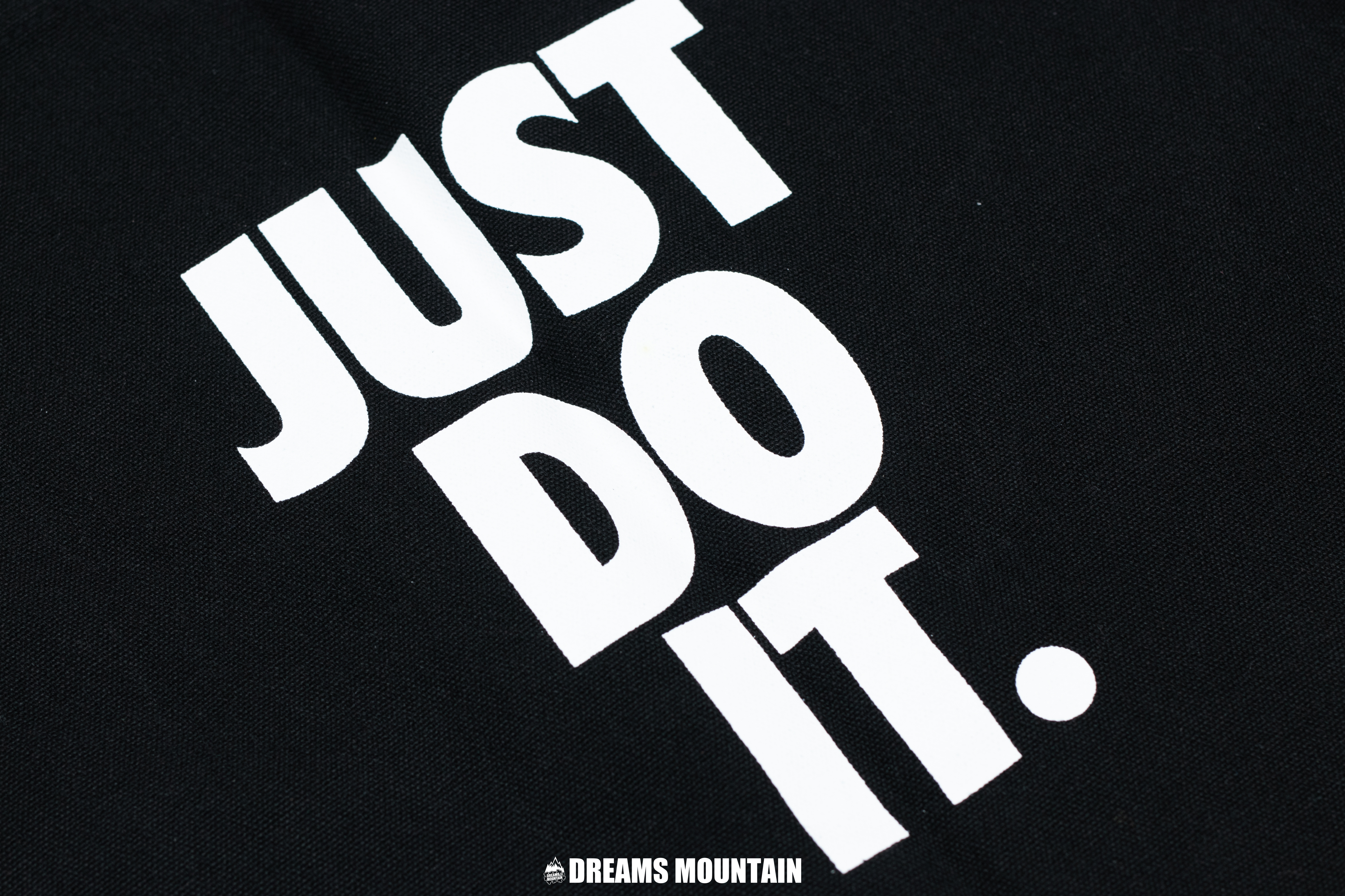 【現貨】 NIKE 雙面黑白帆布"JUST DO IT" TOTE BAG