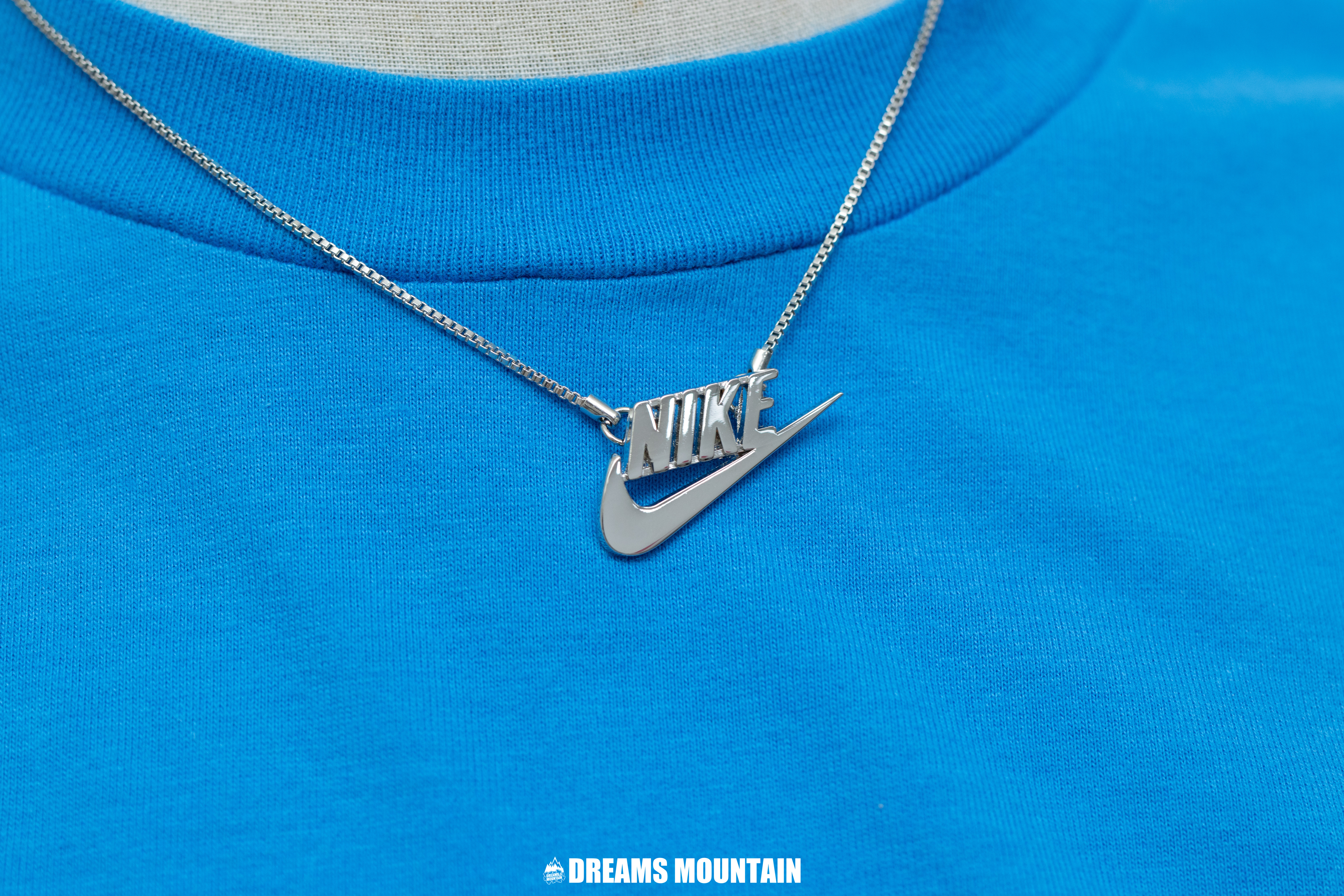 【現貨】 NIKE 銀色頸鍊