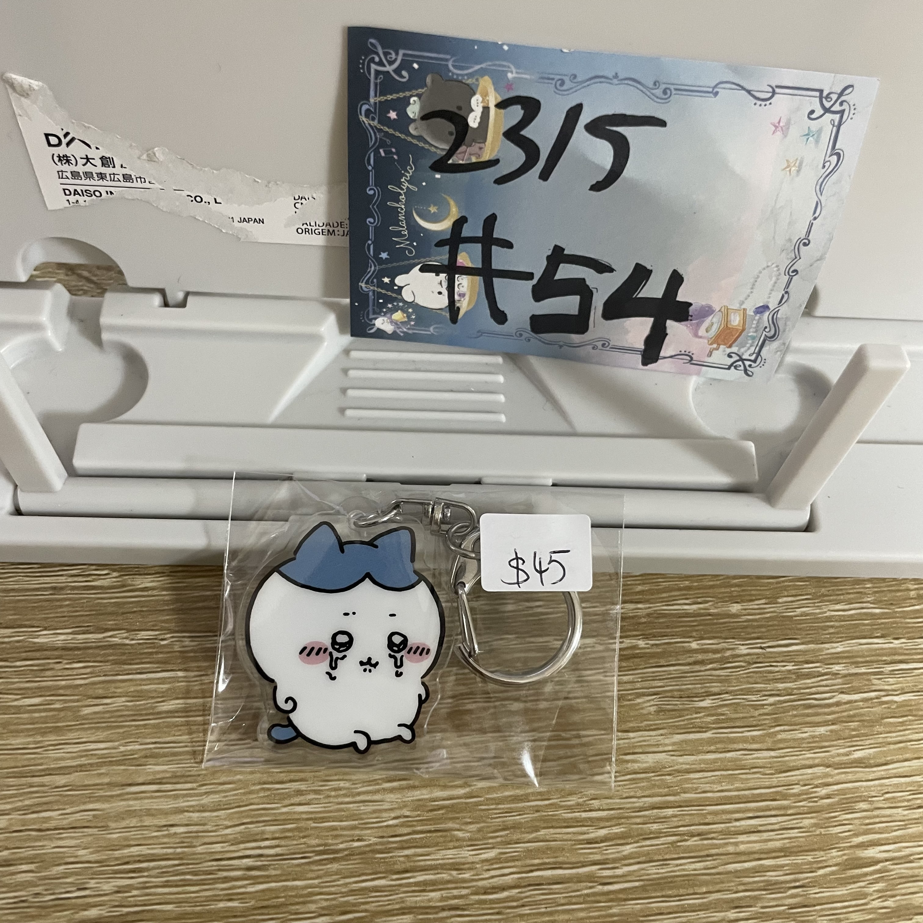 CHIIKAWA 八字貓 掛件#54