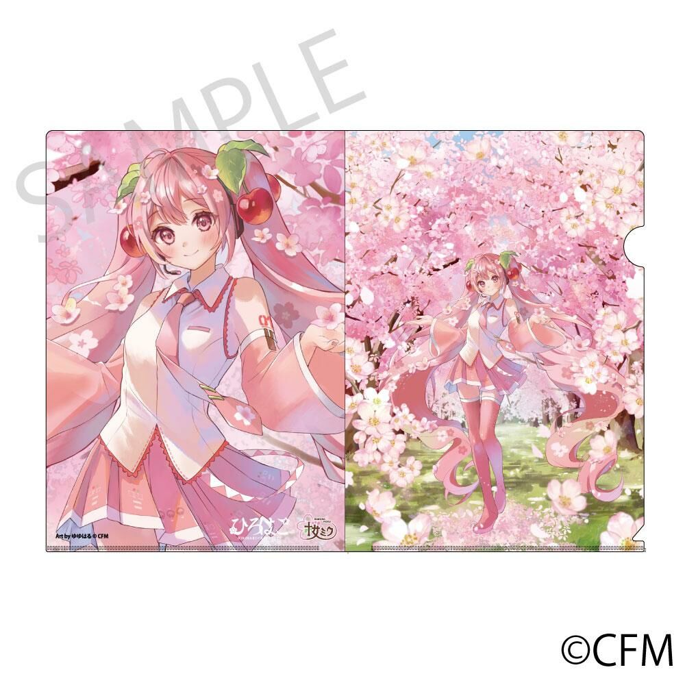 預購-「櫻未來×弘函2024」 A4 File夾 函館 Art by ゆゆはる【日本進口精品】