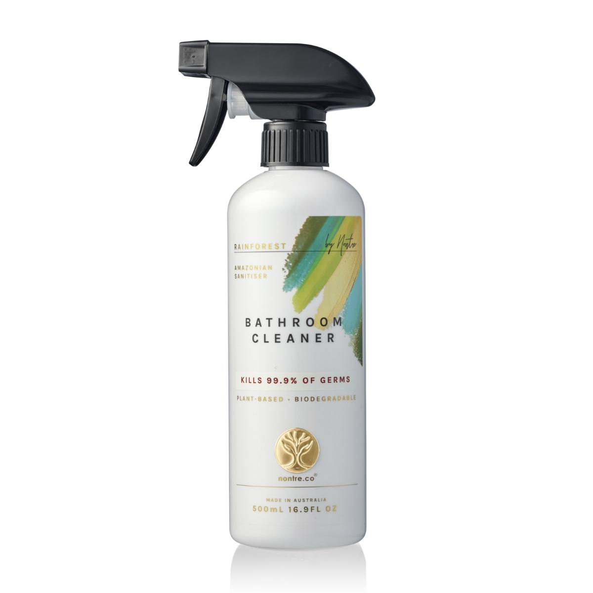 Nontre - 抗菌浴室清潔劑，熱帶雨林風格， 500毫升