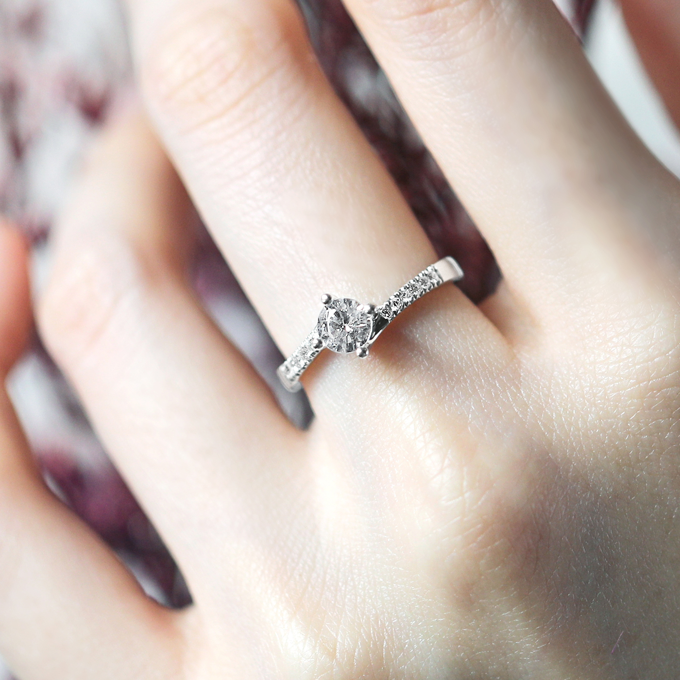 真情歸屬 － GIA50分鑽石戒指