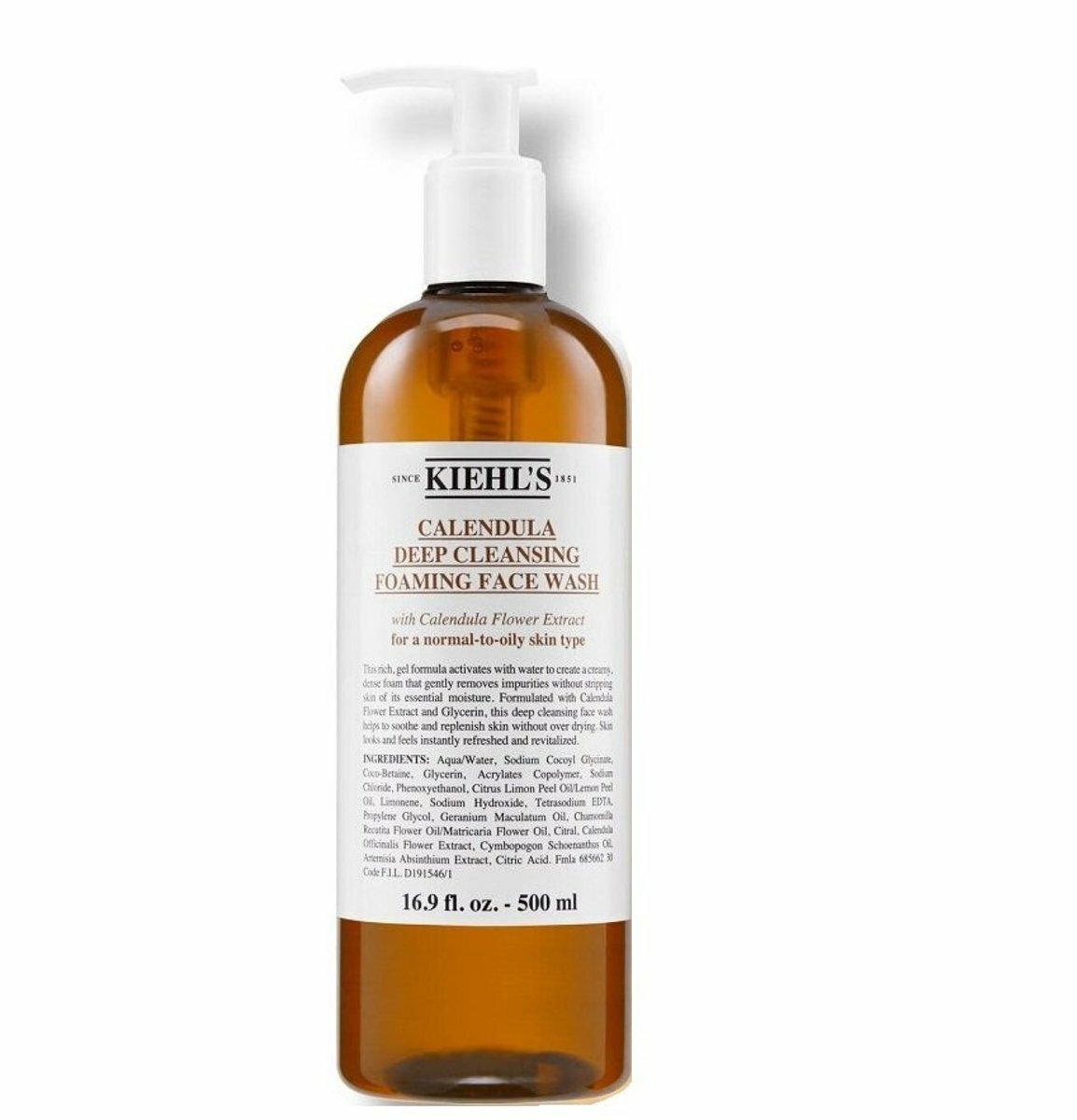 Kiehl's 金盞花深層潔面泡沫 500ml