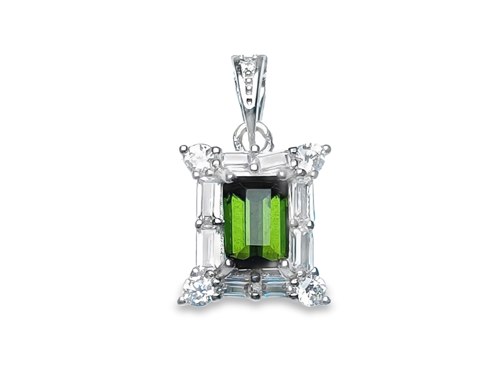 TJ927綠碧璽吊墜