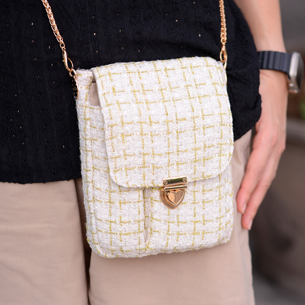 小香風毛尼布料(一尺)【贈小香手機收納雙用袋紙型】