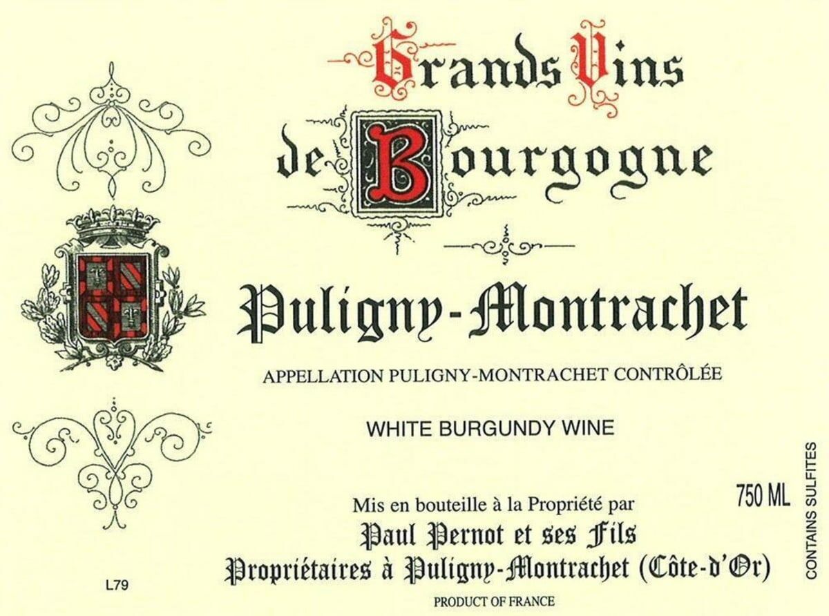 Paul Pernot Puligny Montrachet 2021