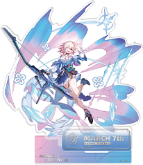 崩壞：星穹鐵道 角色立繪系列立牌 三月七