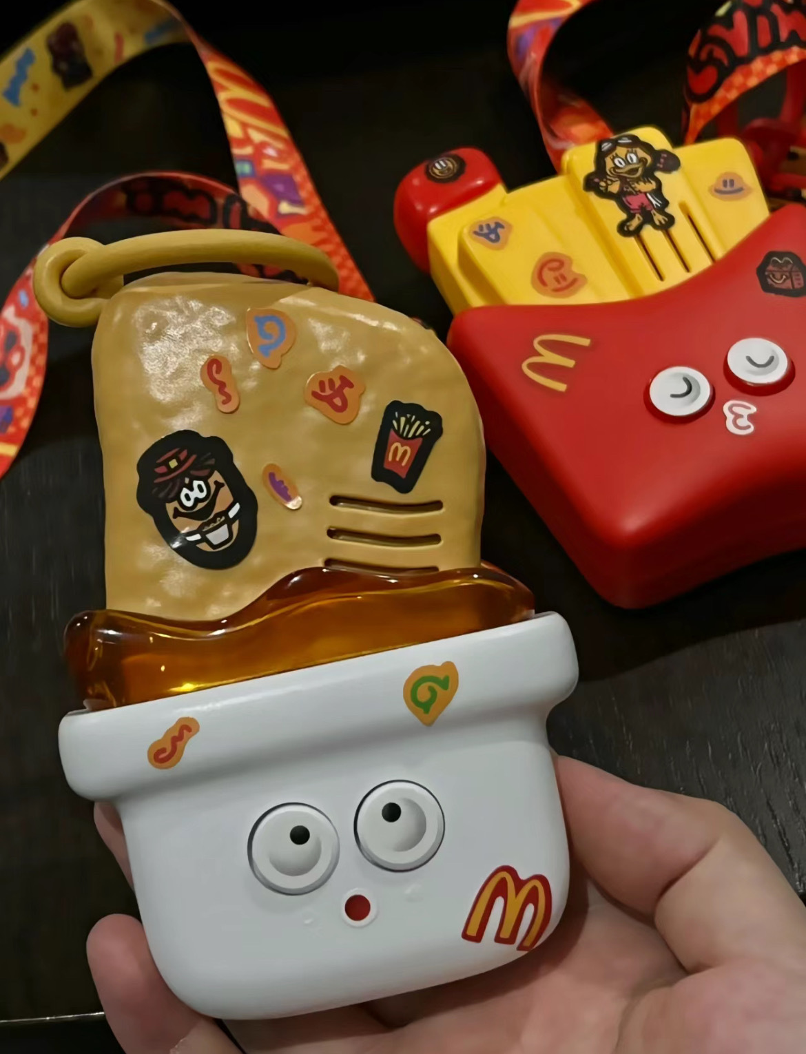 【逢甲FUZZY】麥當勞 麥樂雞 薯條對醬機 麥當勞限定 對講機 玩具