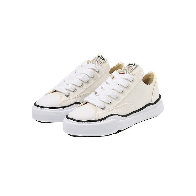 (現貨秒發)Maison Mihara Yasuhiro MMY 溶解鞋 貝殼鞋 帆布鞋 白色 A01FW702