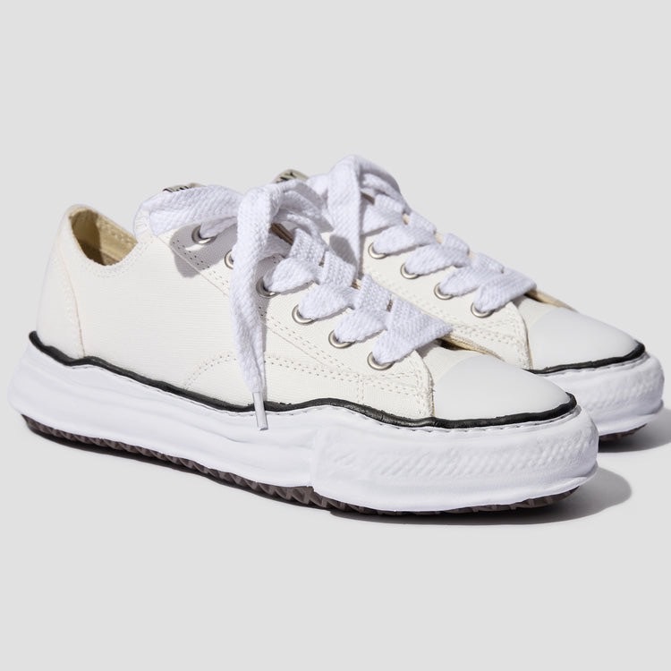 (現貨秒發)Maison Mihara Yasuhiro MMY 溶解鞋 貝殼鞋 帆布鞋 白色 A01FW702