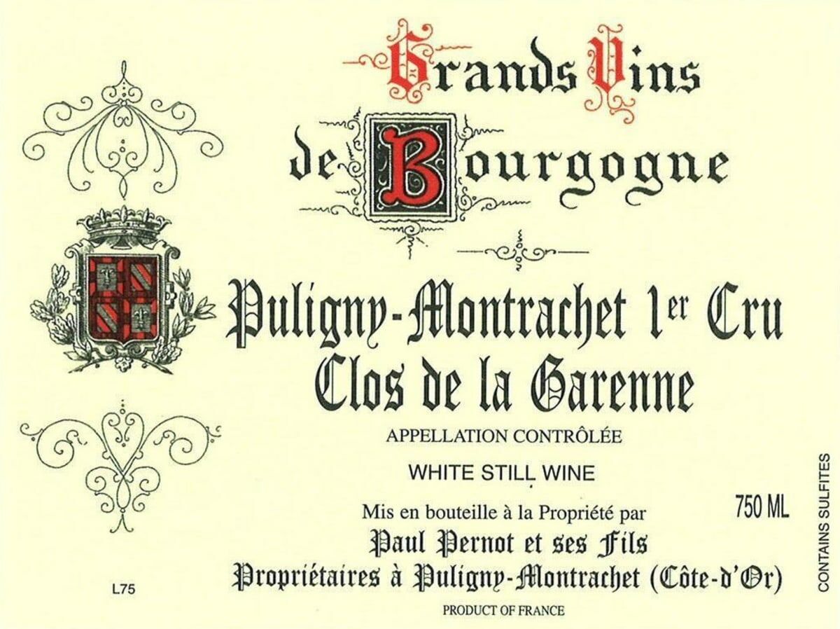 Paul Pernot Puligny Montrachet 1er Cru Clos de la Gerenne 2021