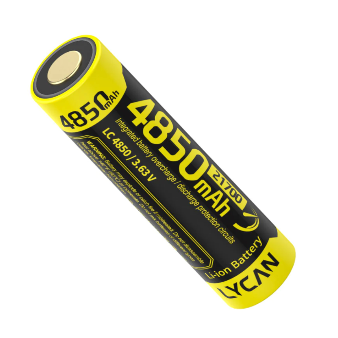 ※Lycan 21700 手電筒電池 4850mAh
