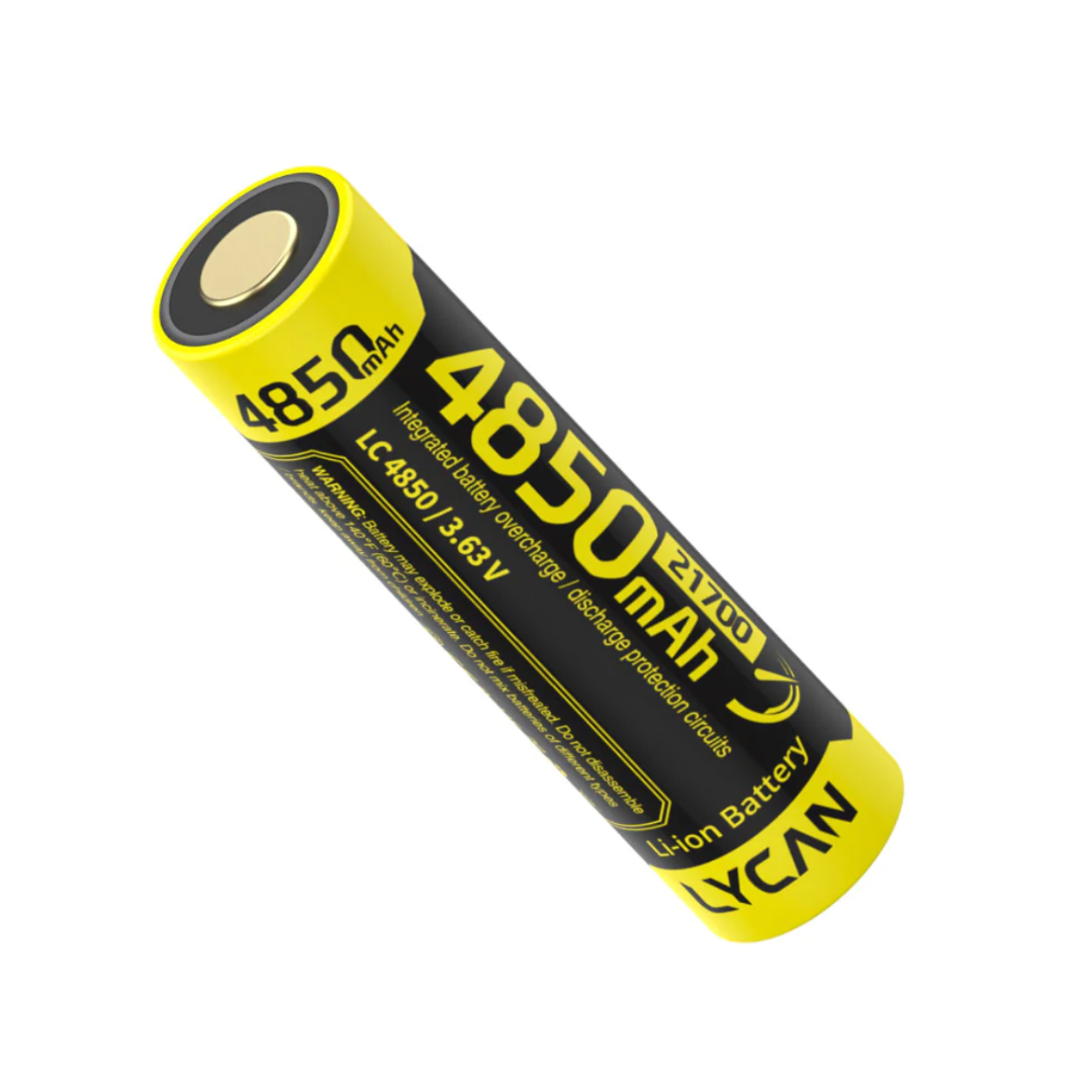 ※Lycan 21700 手電筒電池 4850mAh