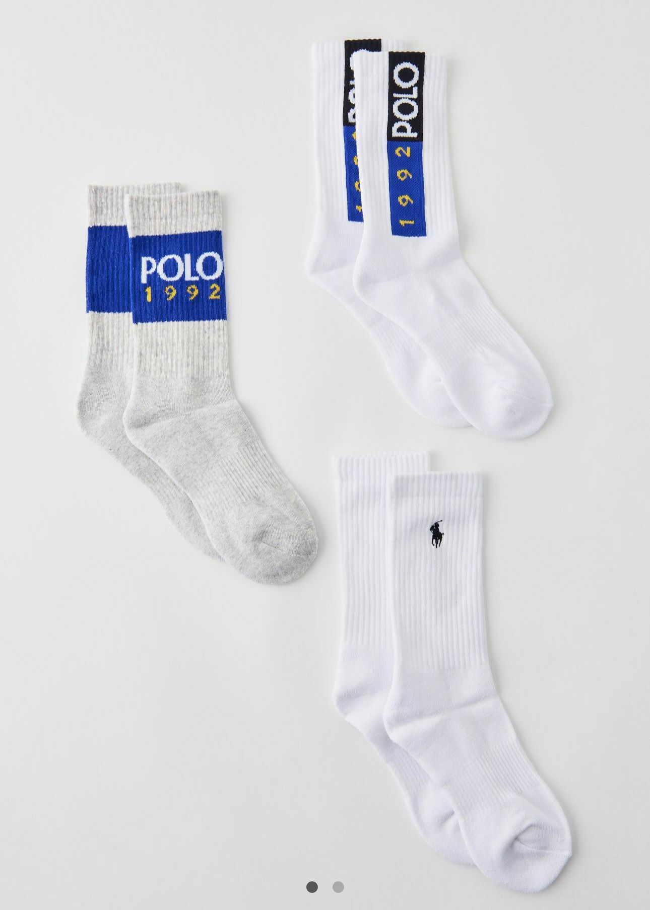 【預購】Ralph Lauren Polo F052394 男裝長襪 (3對裝)