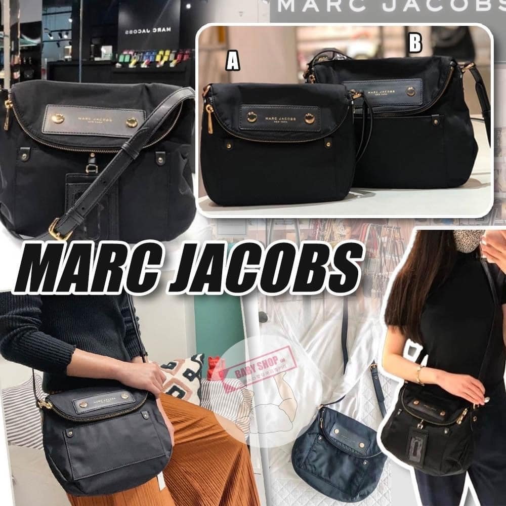 【預購】Marc Jacobs F111806 圓蓋斜咩包 (黑色)