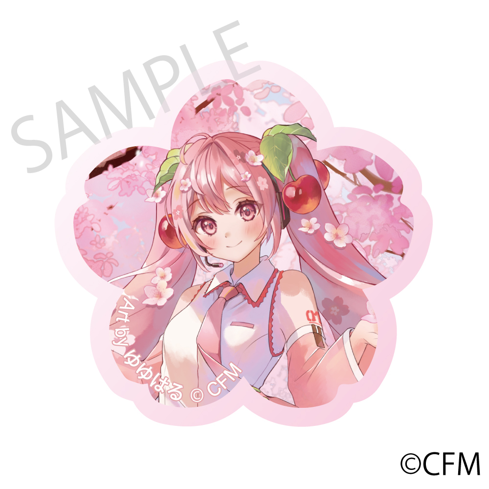 預購-「櫻未來×弘函2024」 櫻花磁鐵 函館 Art by ゆゆはる【日本進口精品】