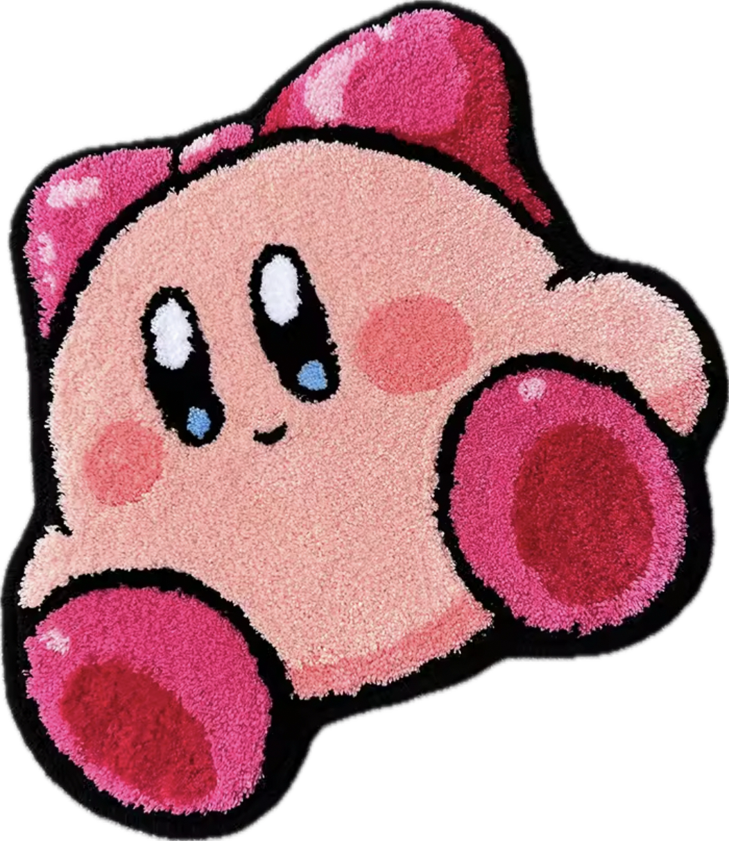 星之卡比 - 新款造型地毯 50cm