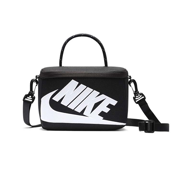 NIKE MINI SHOEBOX CROSSBODY BAG 相機包 化妝包 小包 可肩背 黑色 FN3059-010 [台灣現貨]