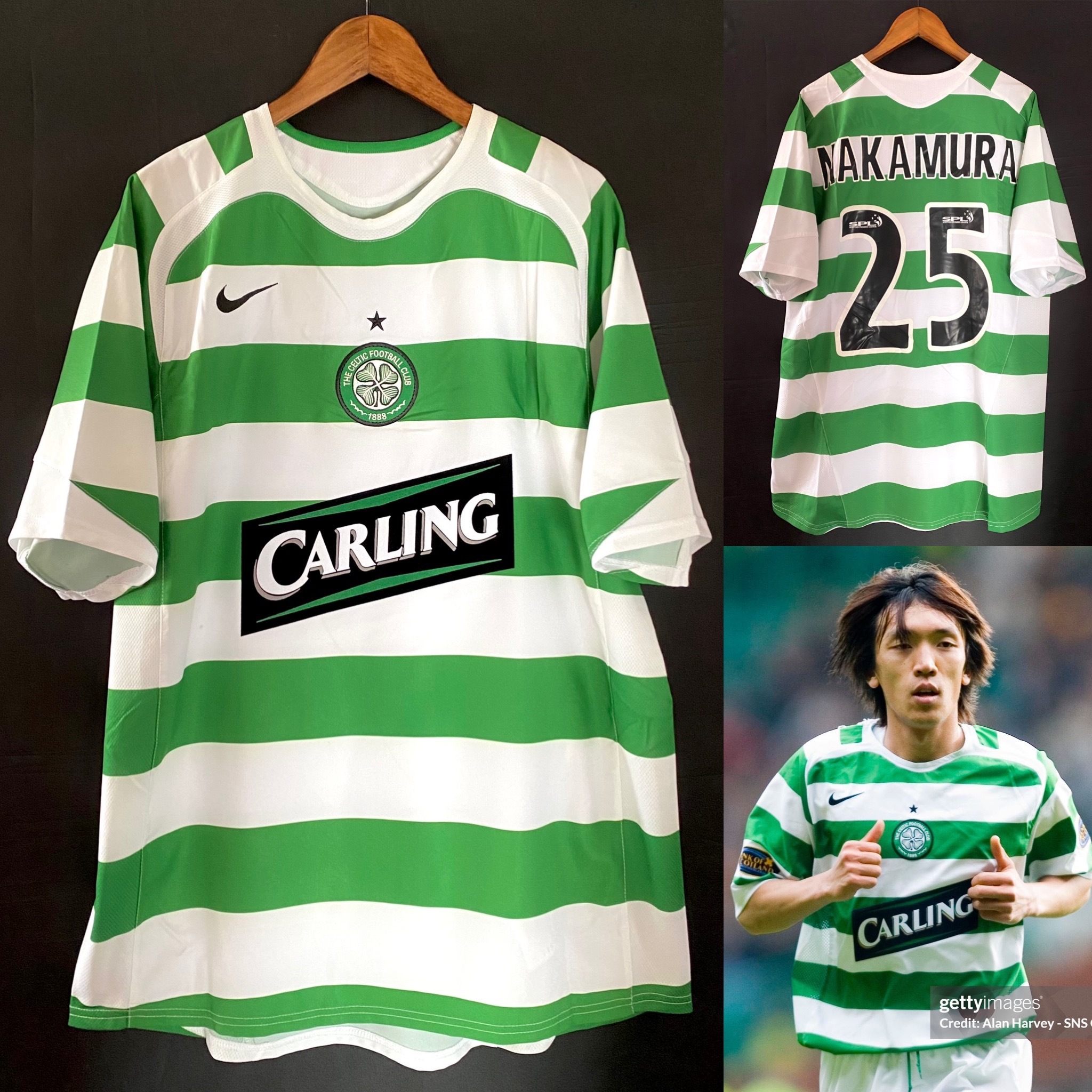 些路迪 2005-2007 Nike 主場球衣 #25 NAKAMURA