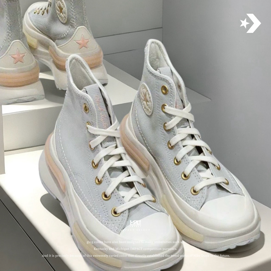 Converse Run Star Legacy CX 芝士夾心 小雛菊 餅乾 厚底 增高 灰粉 A10075C