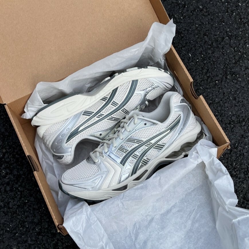 ASICS GEL-KAYANO 14 科技 未來 Y2K 銀白 休閒鞋 1201A019-200