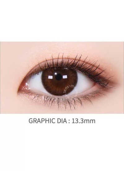 [月拋][散光] Lensme Torica KURING 1 Month Dyllis Choco Brown  隱形眼鏡｜2片