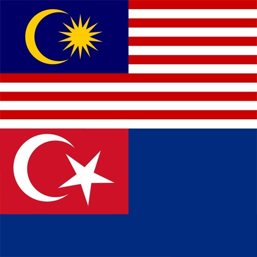 (Polymesh) 3x6ft/90x180cm Bendera Malaysia Negeri 2pcs combo Flag *Ready Stock*
