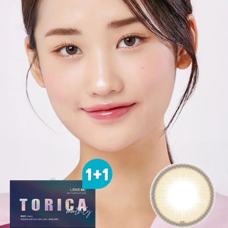 [半年拋][散光] Lensme Torica WaterRing 6 Month Tone Up Brown 隱形眼鏡｜1片