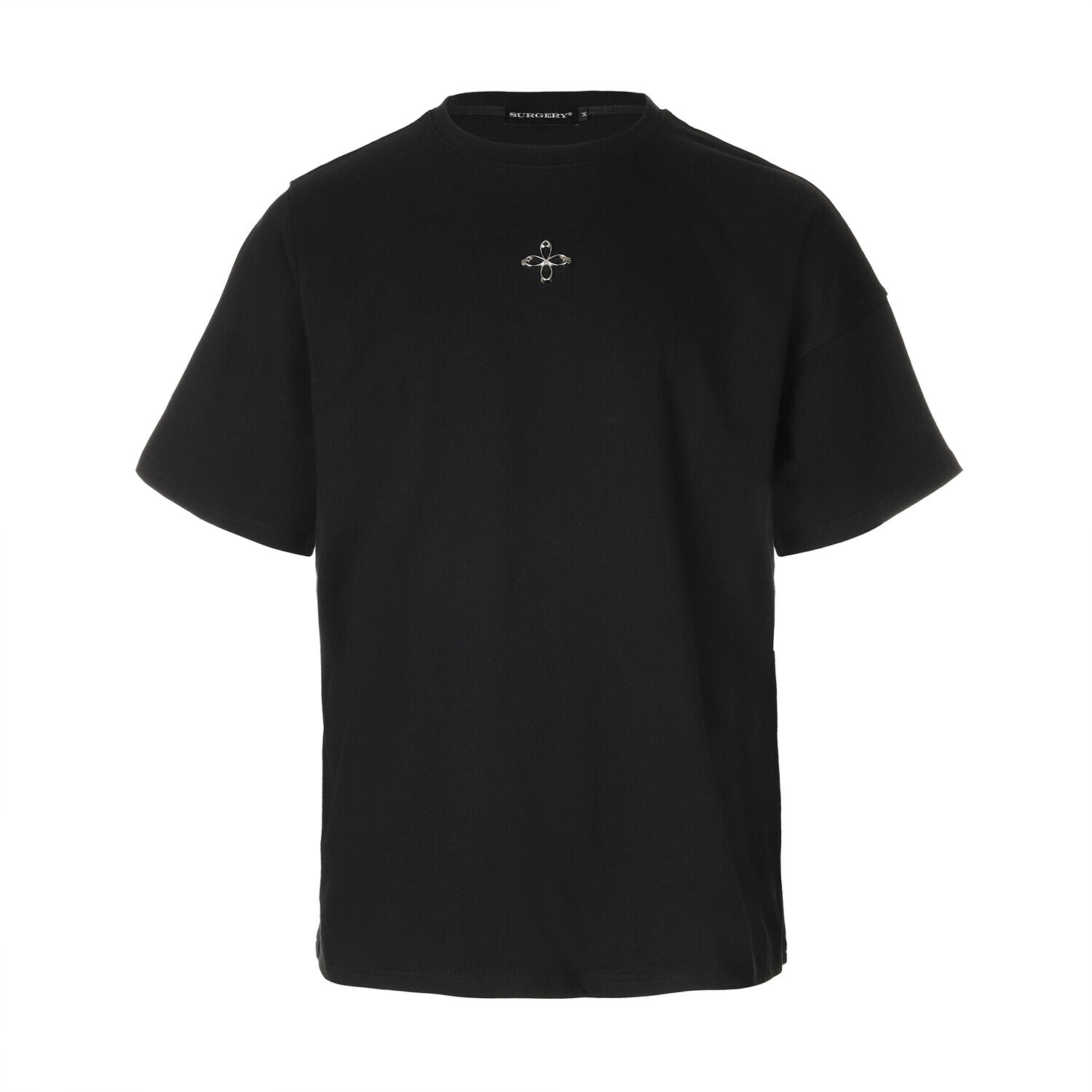 [SURGERY] UNBALANCE METAL CLOVER LOGO T-SHIRTS