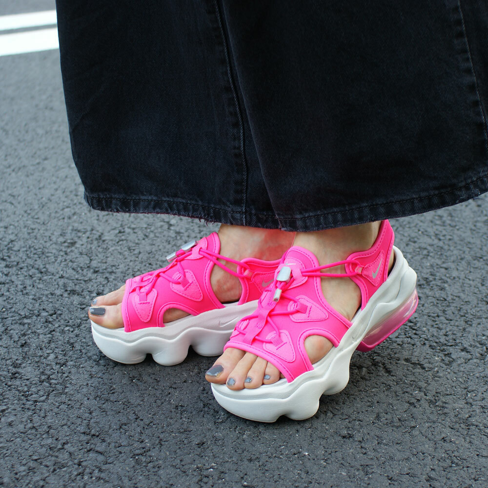 Nike Air Max Koko 日本限定 桃紅 增高 氣墊 厚底 涼拖鞋 CI8798-603