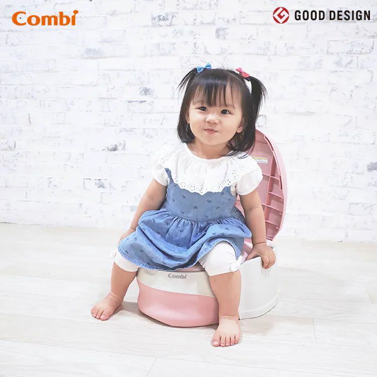 Combi 分段式訓練座廁 (粉紅色)-118470